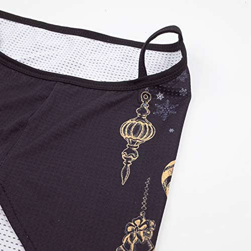 Etistta Neck Gaiter Bandana with Ear Loops Scarf Face Cover Balaclava for Men Women