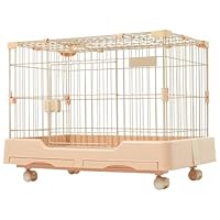 Amazon | ウサギ ケージ 小型 ペット ハムスター 小動物 キャスター