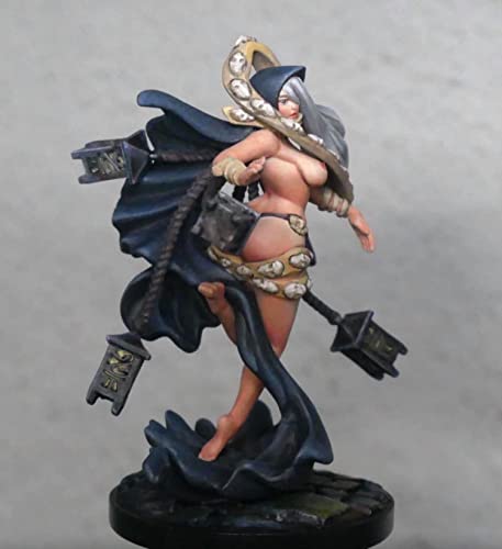 Figura miniatura de resina Twilight Witch kit para armar miniatura 3