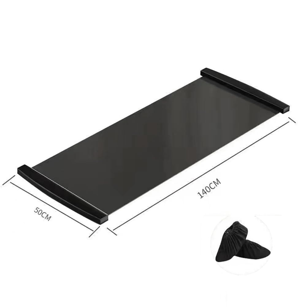 Tapis de yoga glissant, pour le sport, le fitness, le fitness, le fitness, l'entraînement de base, le patinage, la planche d'entraînement des jambes, équipement de fitness, durable
