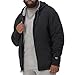 Champion Men's Powerblend Full-Zip Hoodie, Black, Large