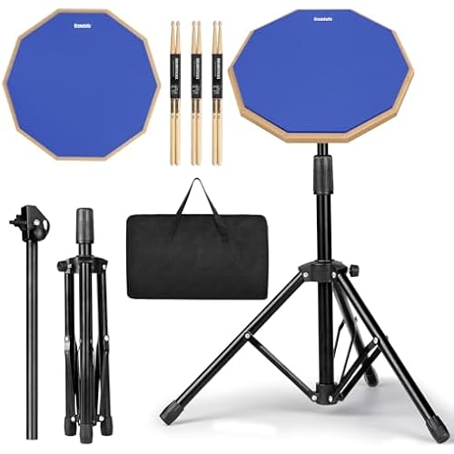 Drum Practice Pad Snare Drum Stand Set 12 In