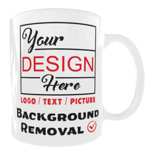 Custom Mugs 11oz & 15oz with Image, Text, Logo, Foam Safety