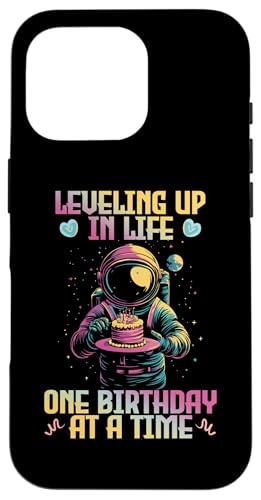 LEVELING UP IN LIFE ONE BIRTHDAY AT A TIME Carcasa para iPhone 16 Pro