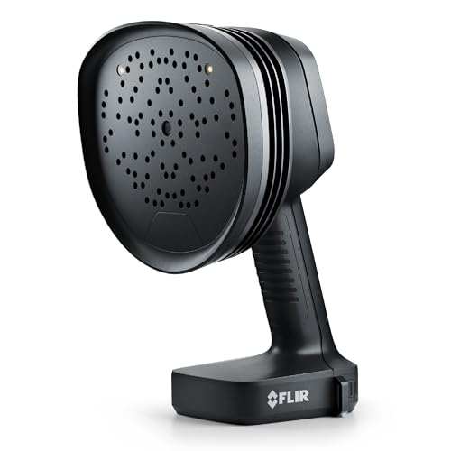Image of FLIR Si1-LD Industrial Acoustic Imaging Camera for Detecting Compressed Air Leaks | Industrial, detect /locate /quantify leaks, on-camera cost analysis, MDLR 0.01 l /min at 2.5m, one-handed, WiFi