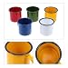Imagen de Genérico Set de 5 Tazas Multifuncionales Vintage de Esmalte Pequeñas para Café