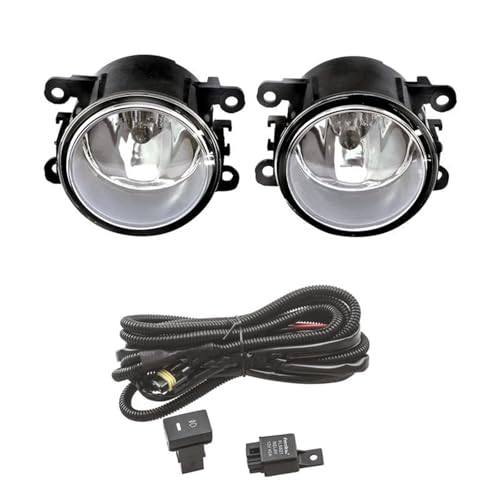 Feux antibrouillard LED voiture avec câble phare avant Kadjar Kwid