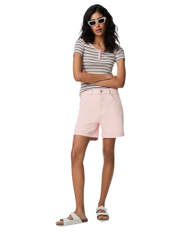 Image of Marks & Spencer Women Denim Shorts