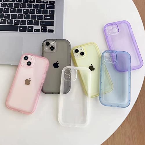 Coque iPhone 14 Plus violette en TPU transparent antichoc par QLTYPRI
