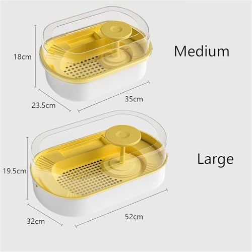 Terrarium tortue haut de gamme grand réservoir d'élevage à filtration et zone solaire domestique