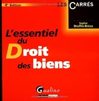 L'essentiel du droit des biens 2297011253 Book Cover