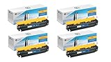 Marque : G&G G&G Cartouche de toner 125A / Laser compatible avec imprimantes - Kit 4 couleurs