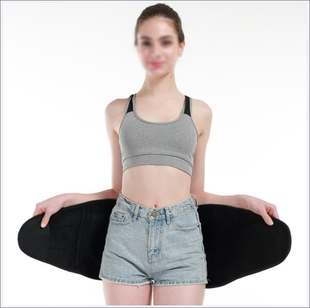BAFAFA Pelvic Correction Belt Postpartum Support Recovery Belts Wrap for Pelvic Correction and Posture Correction Adult Female Pregnant Woman Black