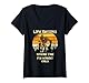 Damen Quads bikes Erwachsenen ATV Quad-Biker Quadbike Quadfahrer T-Shirt mit V-Ausschnitt