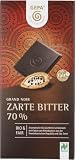GEPA - Grand Noir Zarte Bitter - 70% BIO Schokolade DE-ÖKO-013 - 100g (1er Pack)
