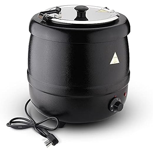 Shoppers Hub Electric Soup Warmer Pot 10Ltr