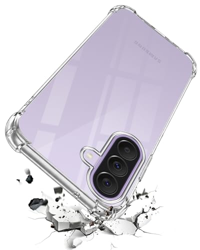 Image of Jkobi Shockproof Crystal-Clear Back Cover for Samsung Galaxy A37 5G (Anti Yellow Case | Drop & Camera Protection | Hard Polycarbonate)