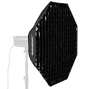 Godox Octagon Softbox 37 inch/95cm Photography Light Diffuser and Modifier with Honeycomb Grid and Bowens Speedring Mount for Monolight Photo Studio Strobe Lighting