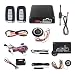 EASYGUARD EC002-K-NS Intelligent car Alarm kit with Passive keyless Entry Automatically Lock Unlock car Door Remote Start Push Start and Touch Password Entry Shock Sensor