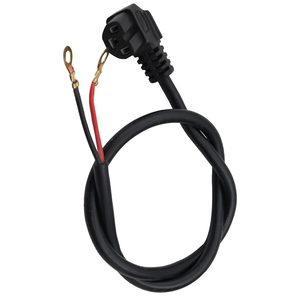 Cable Conector de Alimentación para Citycoco, de Carga, Cable Acodado Alargado para Piezas de Patinete Eléctrico Citycoco, 70 cm