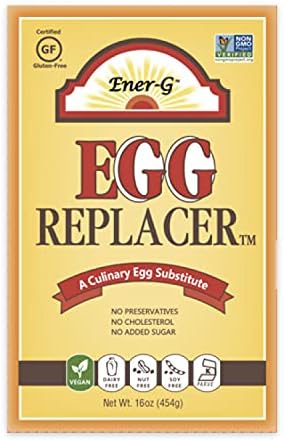 Vegan Egg Replacer by Ener-G | Gluten Free, Vegan, Nut Free, Non-GMO, Kosher | 16 oz Package