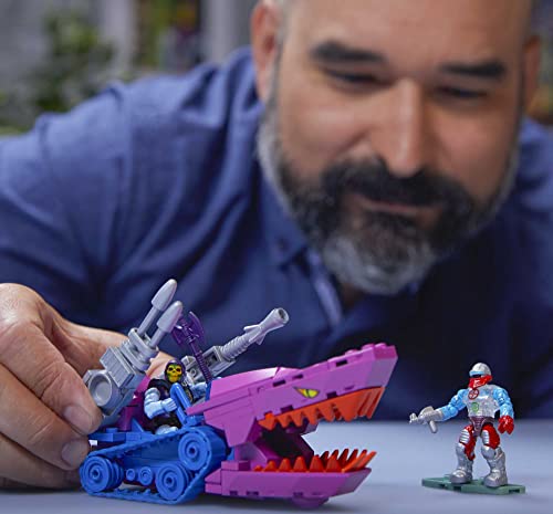 Les Maîtres De 'univers Jeu De Construction Masters Of The Universe Origins Mega Construx Land Shark 23 Cm - vue 3
