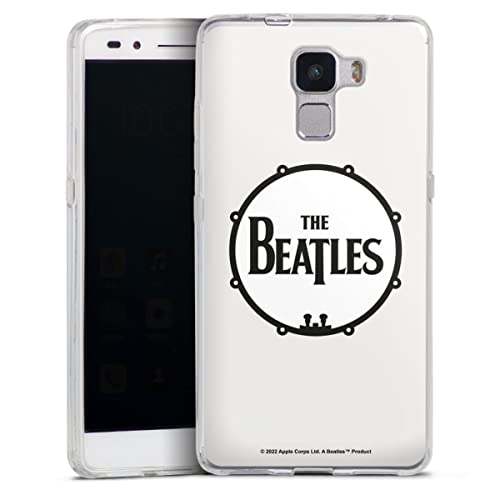 DeinDesign Coque en Silicone Compatible avec Huawei Honor 7 Etui Silicone Coque Souple The Beatles Rock ‘n’ Roll Logo - Les Beatles, Paul McCartney, John Lennon, RIngo Starr, George Harrison DeinDesign Coque en Silicone Compatible avec Huawei Honor 7 Etui Silicone Coque Souple The Beatles Rock 'n' Roll Logo
