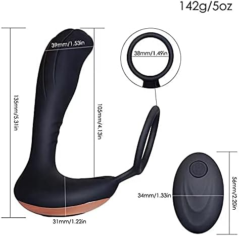 Rechargeable Waterproof Cordless Body Massager with 9 Modes for Men Relax Dispatched from US,F162