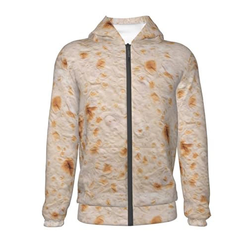 Tortilla Kids Pullover Hoodies Boys Zip Up Sweatshirts Girls Athletic Clothes with Pocket2
