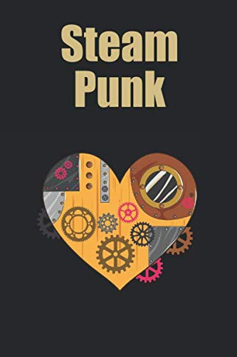 Steam Punk: Notebook with 120 white pages, 6 x 9 Zoll and Dot screen