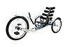 Mobo Cruiser Shift 3-Wheel Recumbent Bicycle Trike. Reversible Adult Tricycle Bike, blue , 20-Inch #2