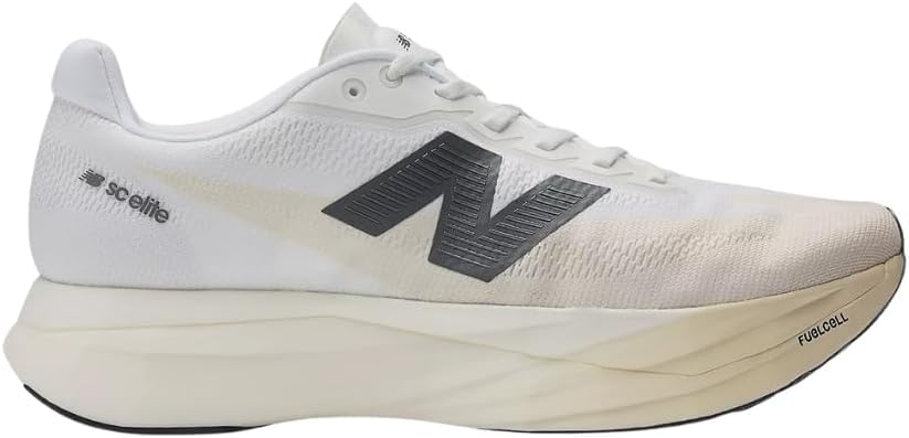Men's New Balance FuelCell SuperComp Elite v5 Athletic Shoe in LD Linen/Sea Salt/Shipyard