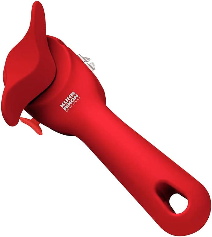 Kuhn Rikon Can Opener with LidLifting Pincers, Tin Opener with
