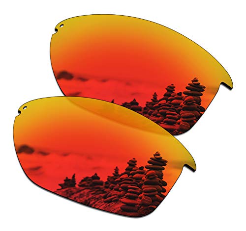 Lentilles de rechange Oakley Unstoppable rouge feu en taille unique pour lunettes