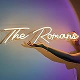 JEMESI Custom Neon Signs, Handmade Personalized LED Neon Sign for Wedding Birthday Party Home Room S