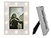Produktbild ootb Beleuchteter Kunststoff-Bilderrahmen, Glamour Light mit 10 LED, Plastik, Weiß, 10 x 15 cm