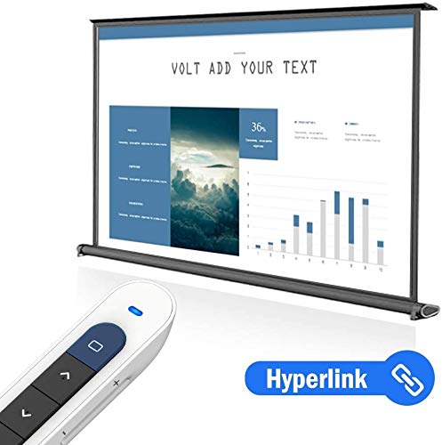 Dinofire Red Light Wireless Presenter, Powered By Aaa (Not Included) Hyperlink Volume Control Presentation Clicker, Rf 2.4Ghz Powerpoint Clicker Presentation Remote Control Slide Clicker Advancer #TOP7