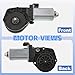 Window Motor Assembly 742-250 Compatible with 1986-1996 Ford F150 F250 F350 Aerostar 1965-1997 Mercury Comet Marquis Front Left Drivers Side Power Window Lift Motor Replace 11M104 E3AZ 5423395-A