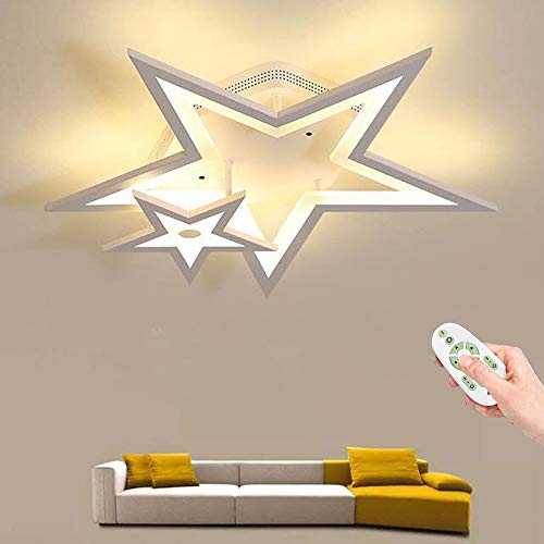 Lampe plafond LED étoile pour illuminer les soirées de jeux dans la chambre enfant