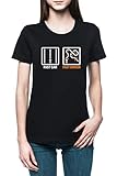 Perfekte Qualität Fast Car - Fast Driver Damen T-Shirt Tee Schwarz Women\'s Black T-Shirt