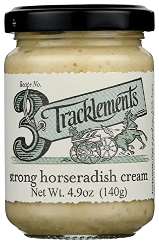 Tracklements Horseradish & Cream Sauce, Gluten Free, 5 Ounces (Pack Of 6)