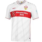 100 Polyester JAKO Herren VfB Stuttgart 20-21 Heim Trikot weiß XL