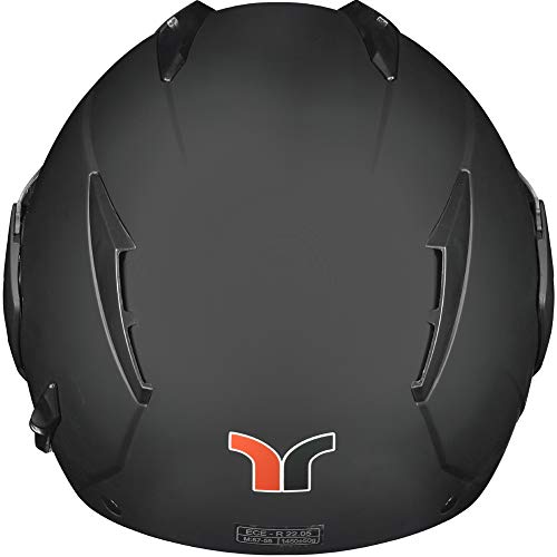 Rueger RS-992 Klapphelm Motorradhelm mit ECE-Zulassung und Visier
