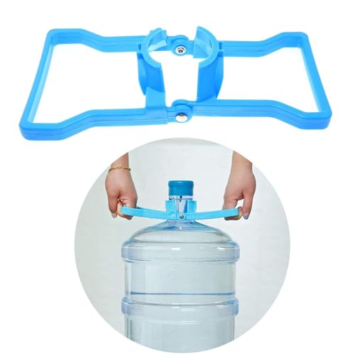 Image of VR 1 Pcs Water Carry Bottled Water Pail Bucket Handle Water Upset Bottled Water Handle Pail Buckets Lifter (20L Bottle Lifter) Water Bottle Handle 20 Liter, Plastic, Multicolor AB