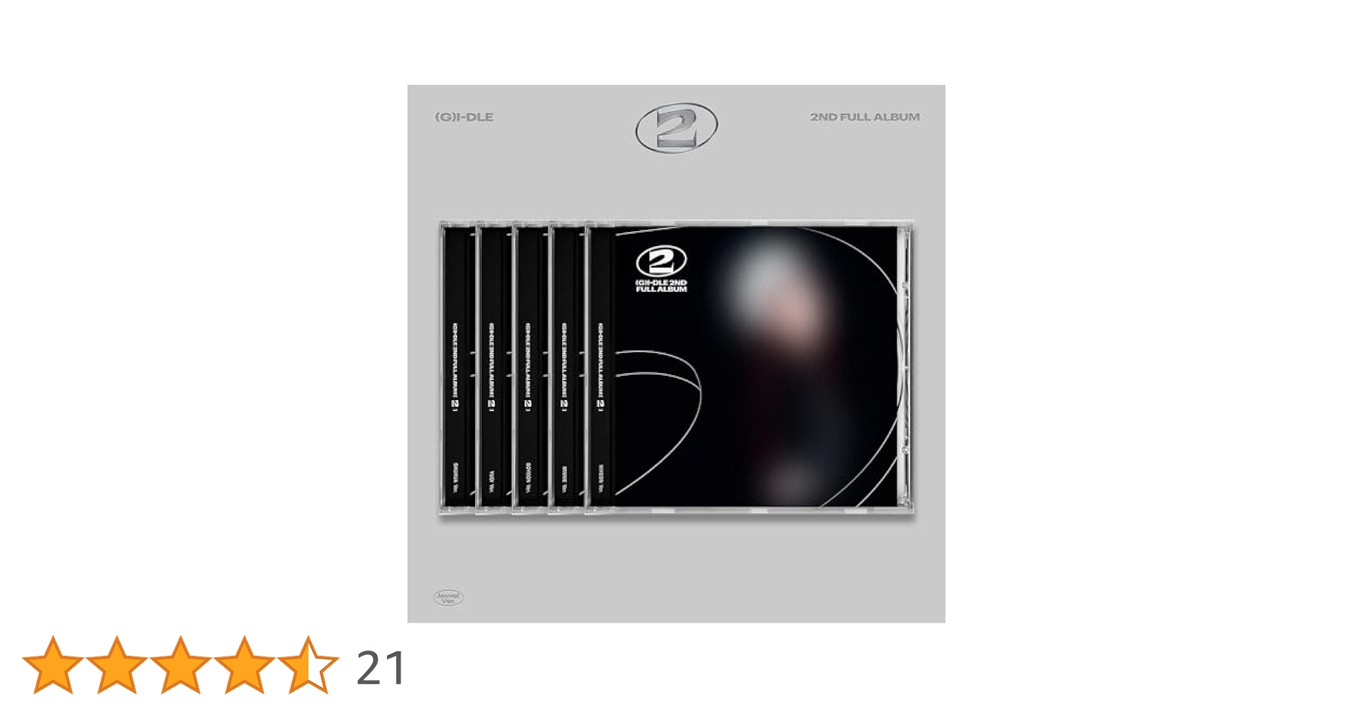 (CD)(G)I-DLE 2ND FULL ALBUM &#39;2&#39;（韓国盤）／(G)I-DLE G)I-DLE - 2nd Full album [ 2 ]