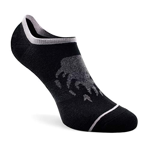 Image of Busy Socks Mens No Show Low Cut Socks Women's Invisible Liner Thin Socks with Non-Slip Heel Grips,Recycled Socks,1 /5 Pack