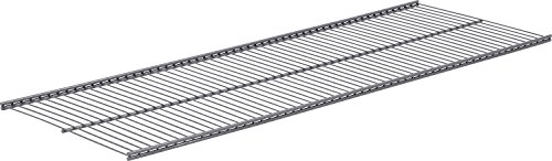 IB-Style - Regalsystem EASY TWIN Drahtboden | Pro Stück | silbermatt | 900 x 400 mm | Made in Germany | TÜV geprüft | GS Zeichen | Drahtboden Drahtbodenträger Drahtgitterfachboden Drahtkorb Flaschenkorb Cover
