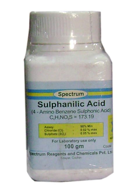 SPECTRUM SULPHANILIC ACID 99% 100GMS (B0CJ5KM6C6) Amazon Price History, Amazon Price Tracker