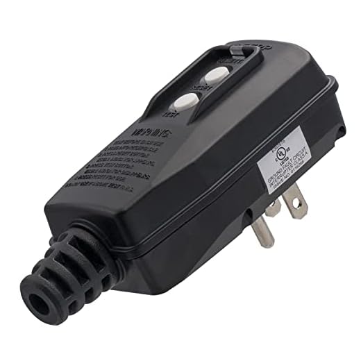 ELEGRP Auto Tracking GFCI Plug Assembly