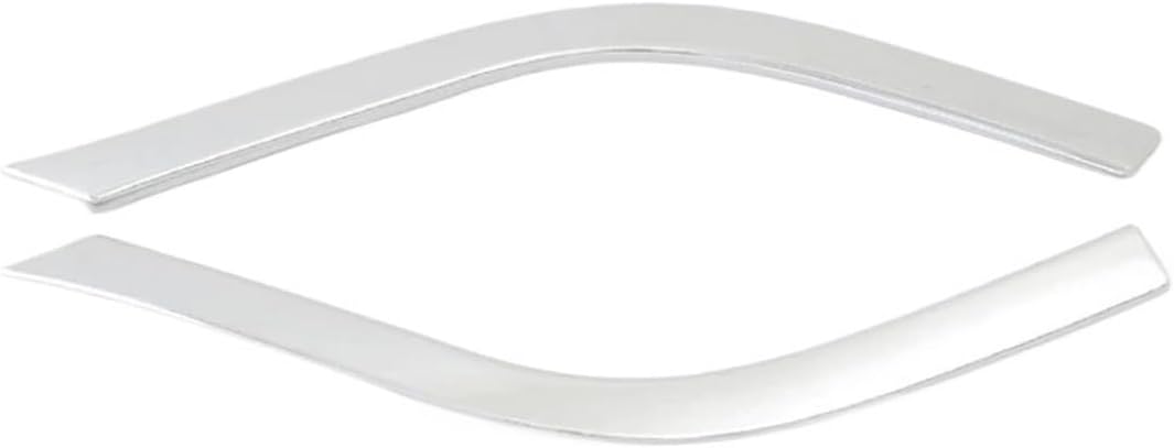 Fit for Jeep Fit for Cherokee 2014-2018 Chrome Car Front Side Air Condition Vent Outlet Cover Trim Interior Accessories